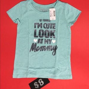 Girls 5T teal t-shirt